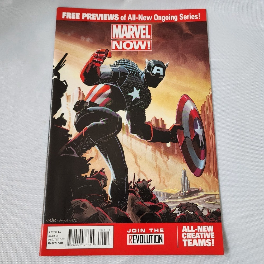 Marvel Now! Previews #1 Captain America Marvel Comics‎ Collectible Dec 2012
